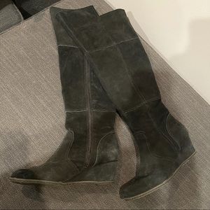 Knee High Leather Boots